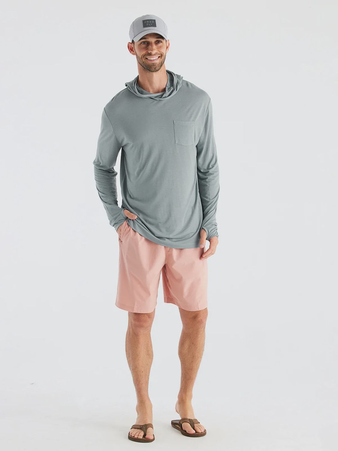 Free Fly Men's Bamboo Lightweight Hoodie