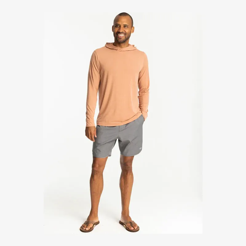 Free Fly Men's Reverb Short in Ff 4742, front view