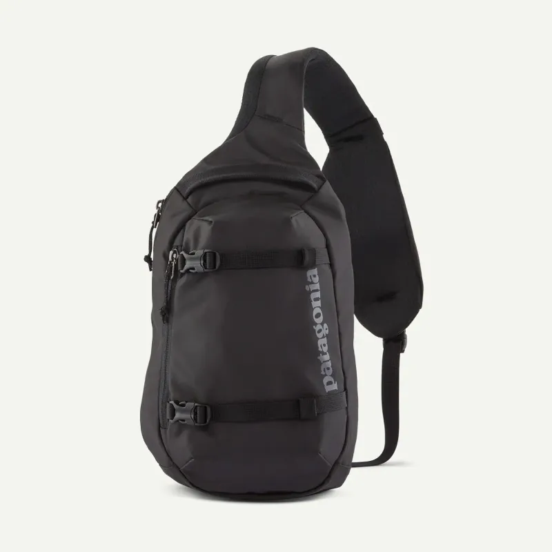Patagonia Atom Sling 8L in Blk, front view