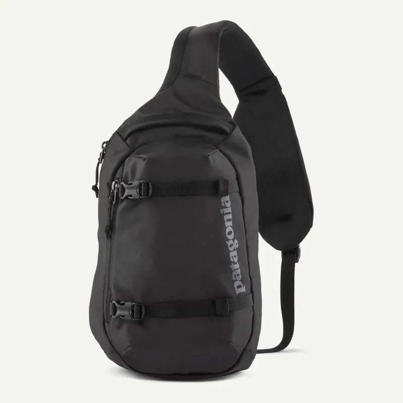 Patagonia Atom Sling 8L in Blk, front view