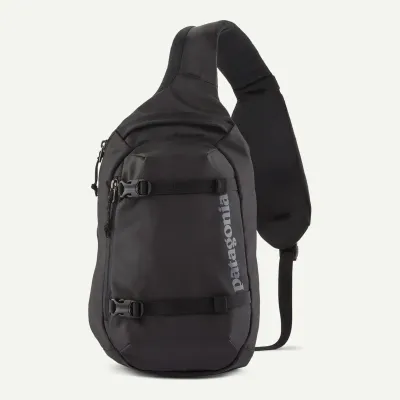 Patagonia Atom Sling 8L in Blk, front view