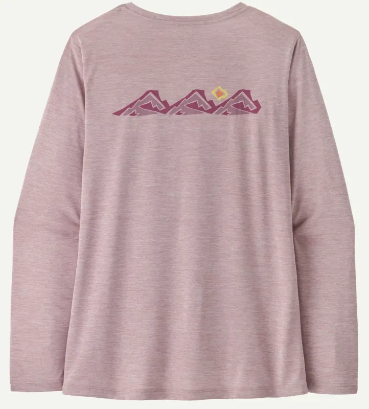Patagonia Women's L/S Cap Cool Daily Shirt - Trailcheck, alternate view 1
