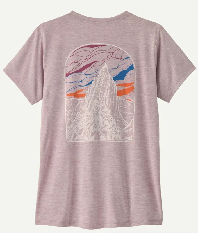 Patagonia Women's Cap Cool Daily Shirt - Cloud Crag, front view