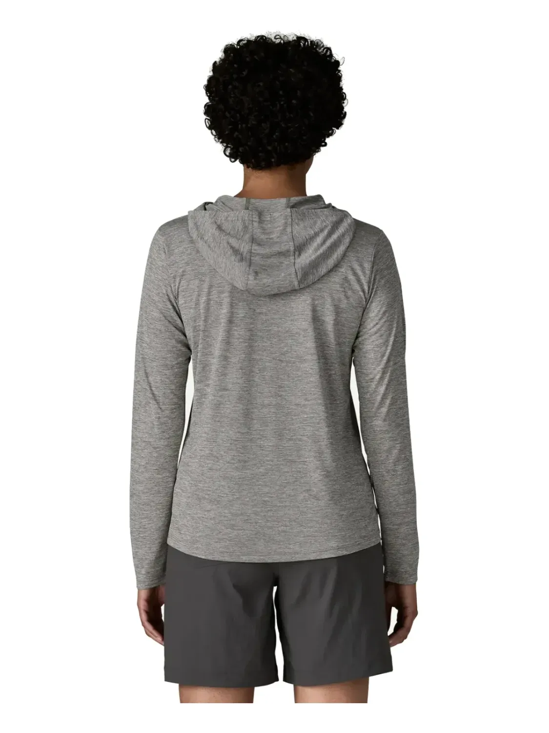 Patagonia Women's Cap Cool Daily Hoody - Fitz Roy Nimbus in Bf2, alternate view 2