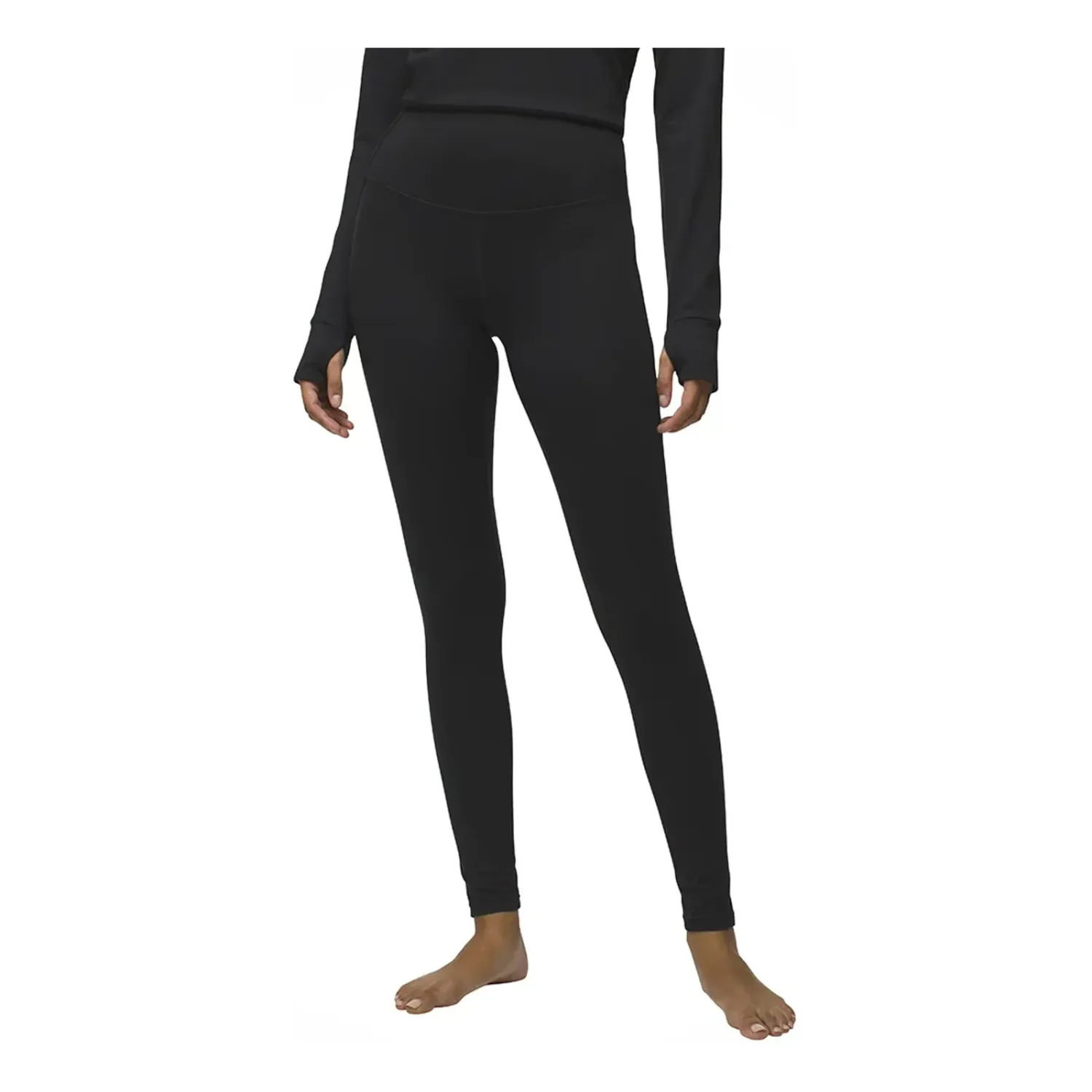 prAna Women's Ice Flow Legging / Black / M, alternate view 1