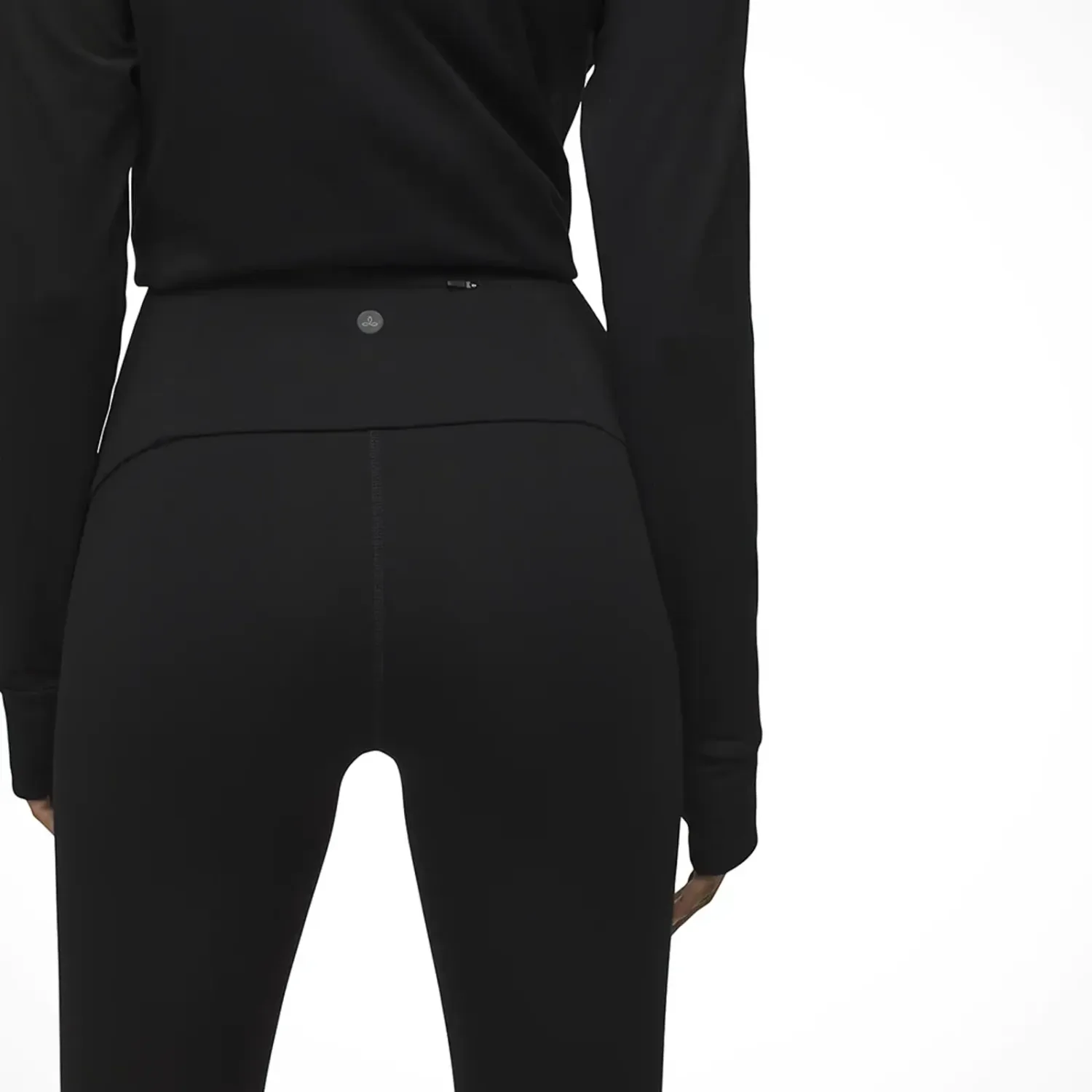 prAna Women's Ice Flow Legging / Black / L, alternate view 2