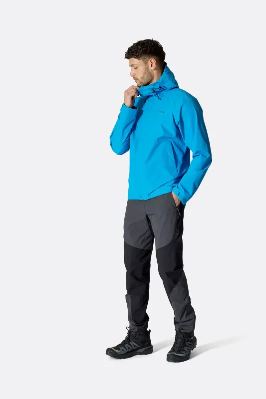 Rab Downpour Jkt Maya Blue Men's M, front view