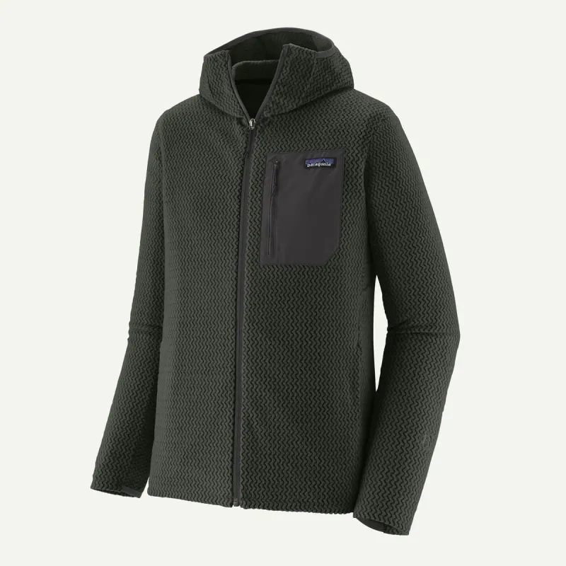 Patagonia R1 Air FZ Hdy OLGG Men's S, front view