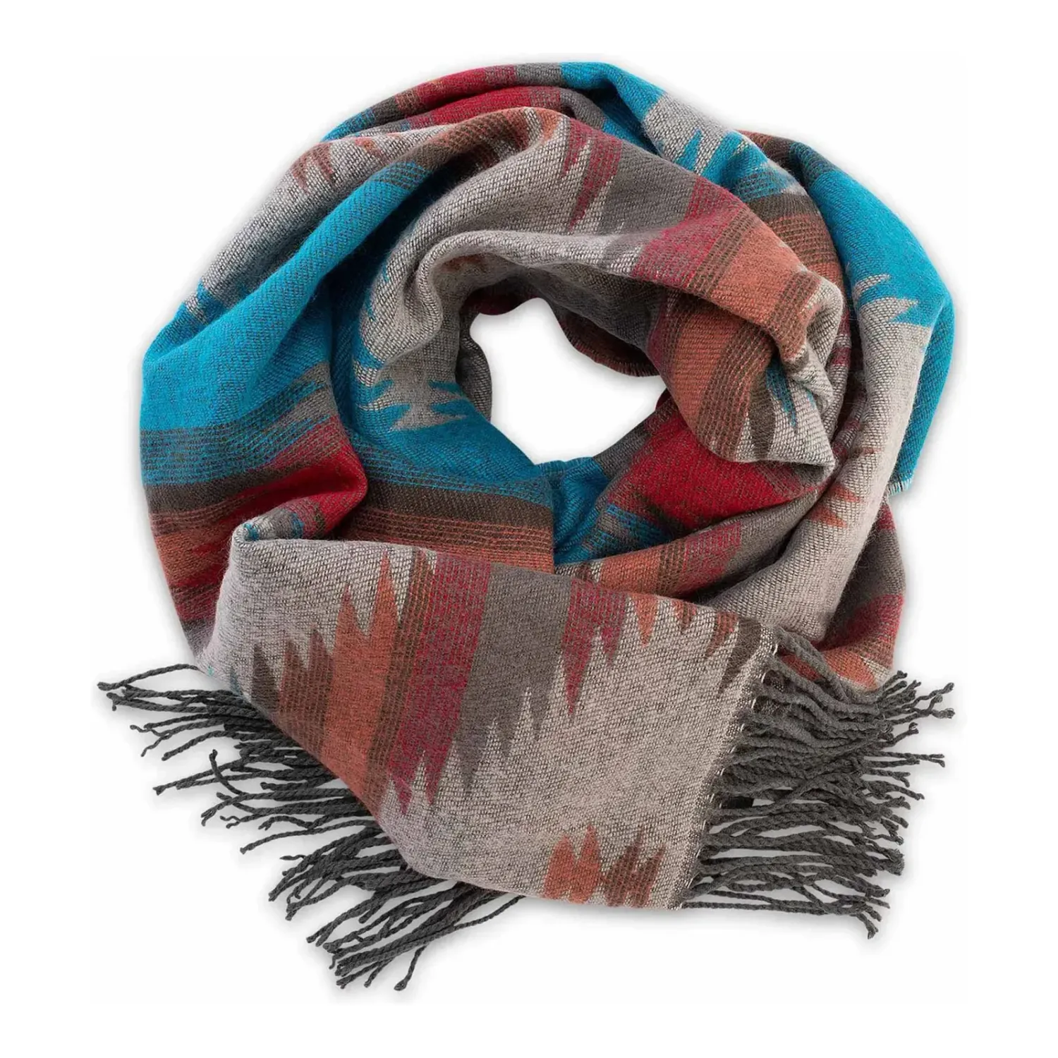 Mattea Scarf Turquoise, main view