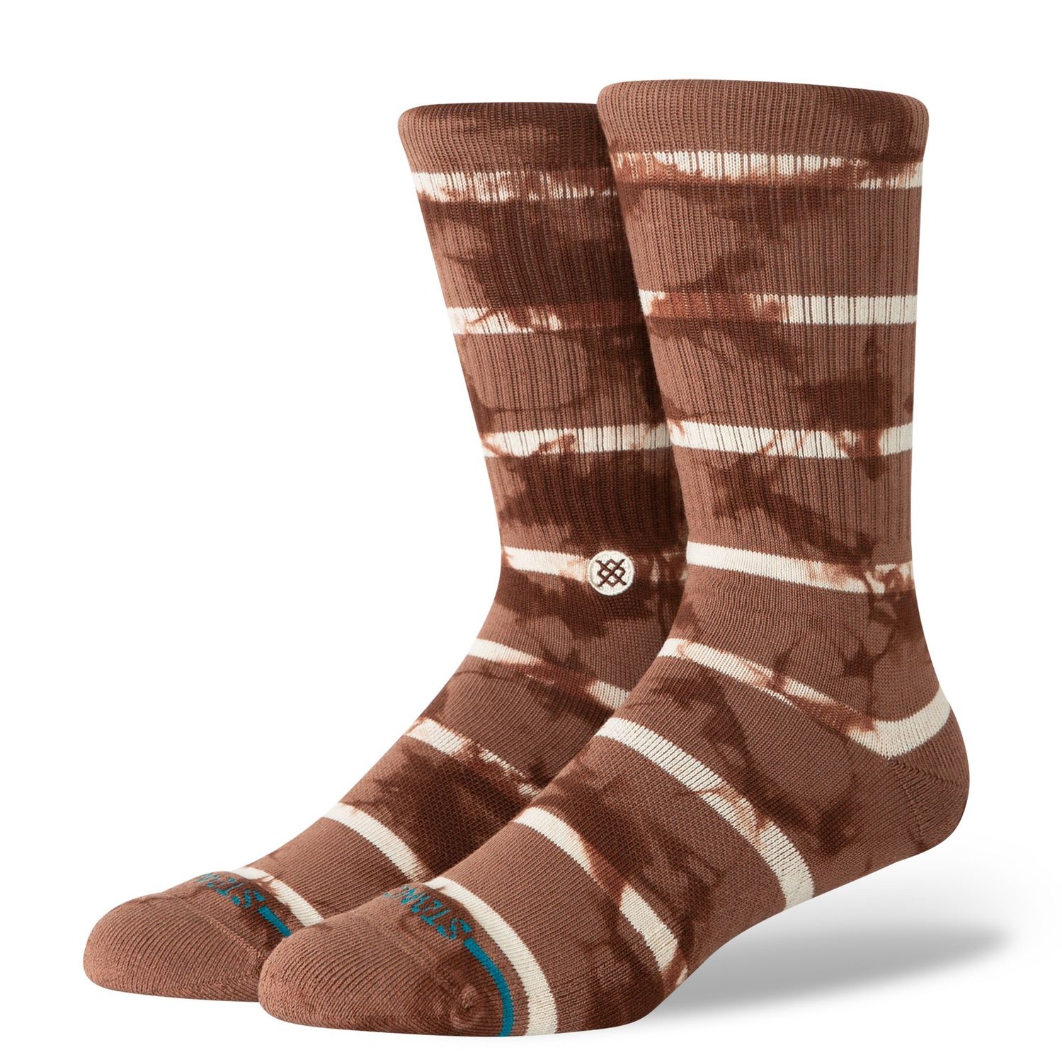 Stance Mojo Crew Socks, Color: Brown, Size: L