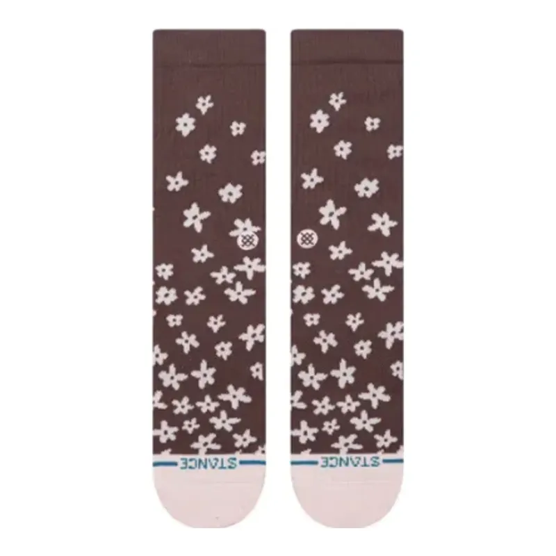 Stance Floral Dreams Crew Socks, front view