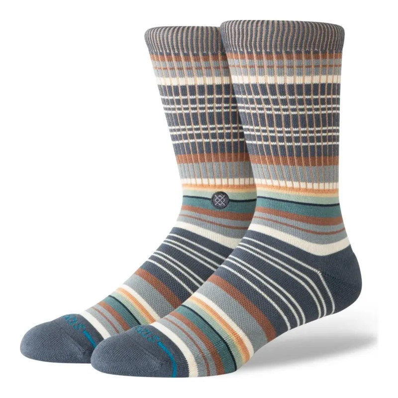 Stance Jorongo Pop Crew Socks in Navy, alternate view 1