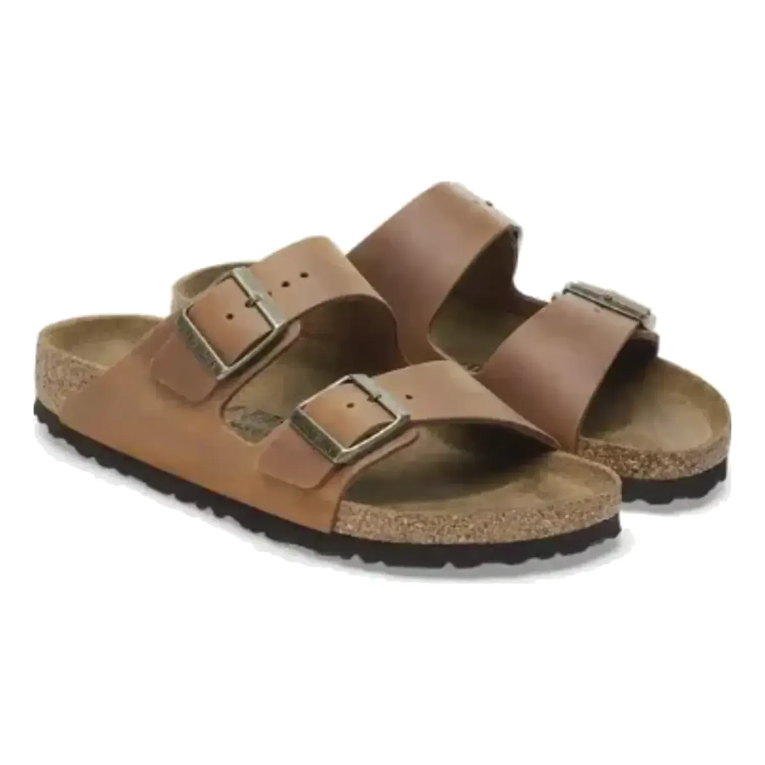 Birkenstock Arizona Oiled Leather in Cognac, alternate view 2