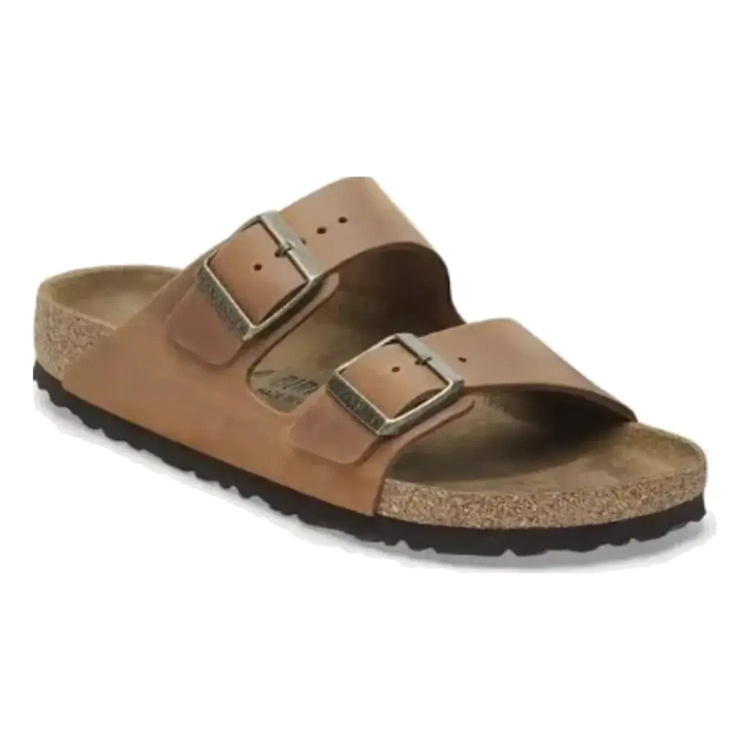 Birkenstock Arizona Oiled Leather in Cognac, alternate view 3