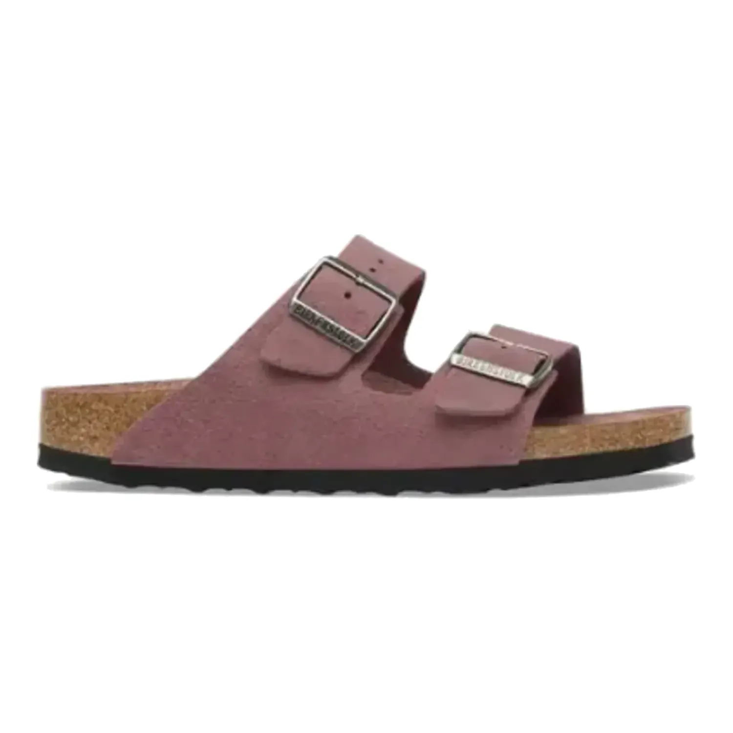 Birkenstock Arizona Soft Footbed Suede Sandal, Color: Pepper Tonal, Size: 37
