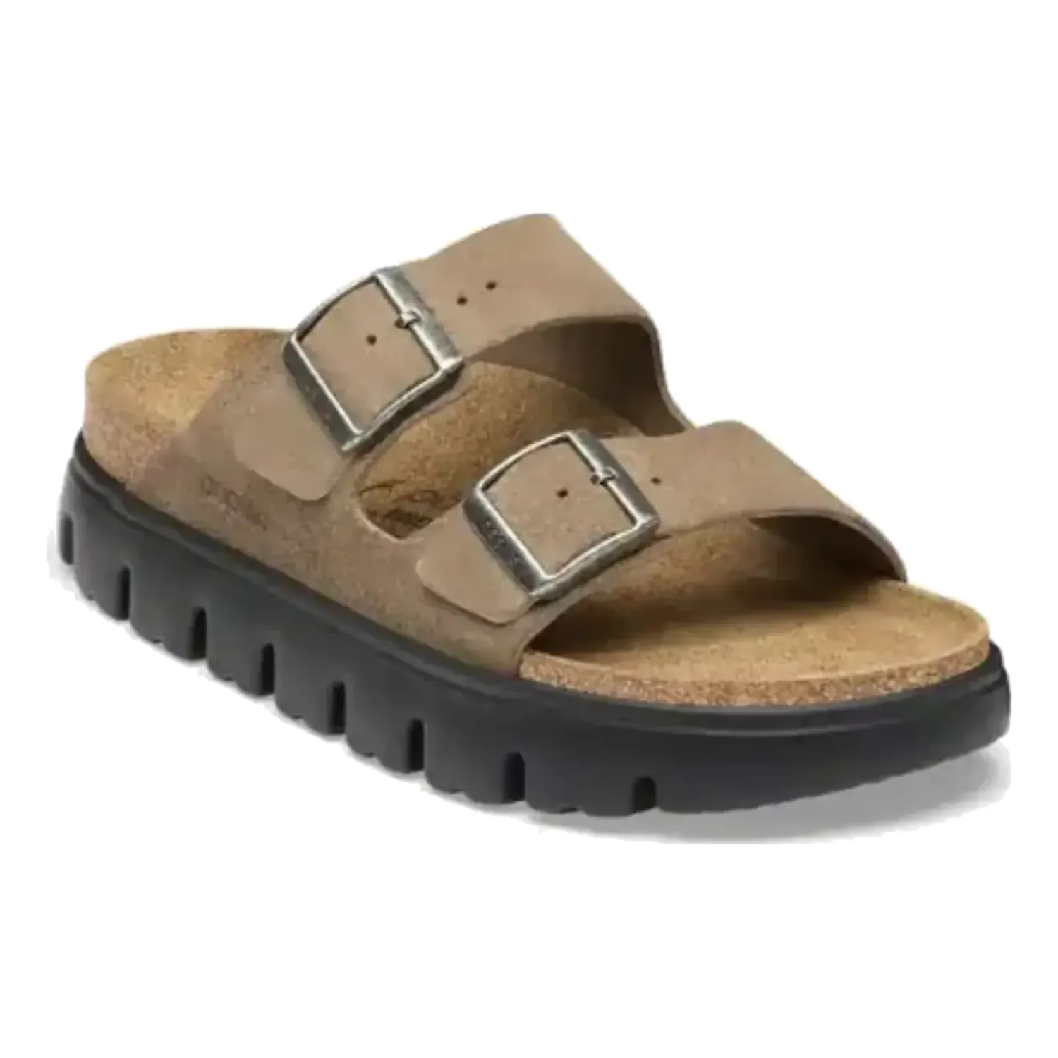 Birkenstock Arizona Chunky Suede in Gray Taupe, alternate view 3