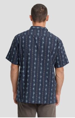 Billabong Men's Sundays Jacquard Short Sleeve Woven