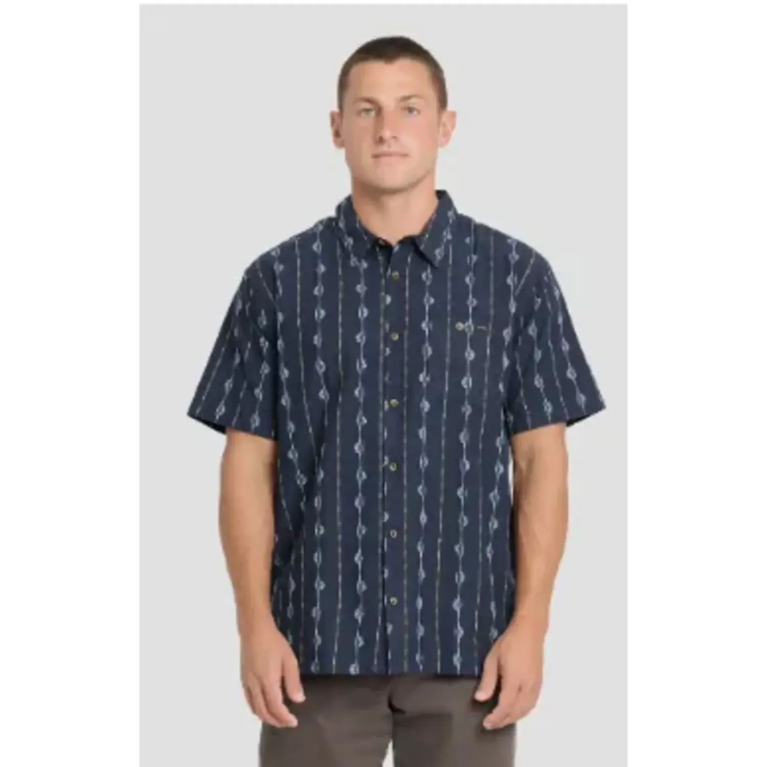 Billabong Men's Sundays Jacquard Short Sleeve Woven, alternate view 2