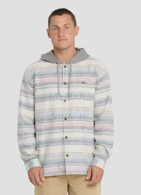 Billabong Men's Baja Long Sleeve Flannel Shirt, alternate view 1