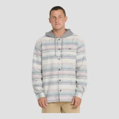 Billabong Men's Baja Long Sleeve Flannel Shirt, alternate view 1