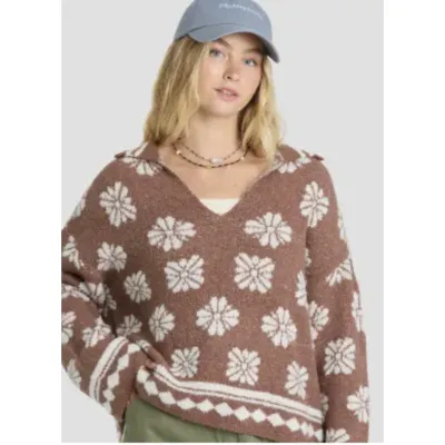 Billabong Women's Early Days Sweater, front view