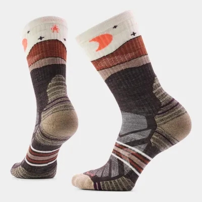 SW003134 - Smartwool Women's Hike Targeted Cushion Lunar Trek Sock in Womens Hike Targeted Cushion Lunar Trek Sock  Chestnut, alternate view 1