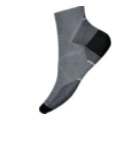 Smartwool Run Zero Cushion Ankle Socks, alternate view 1