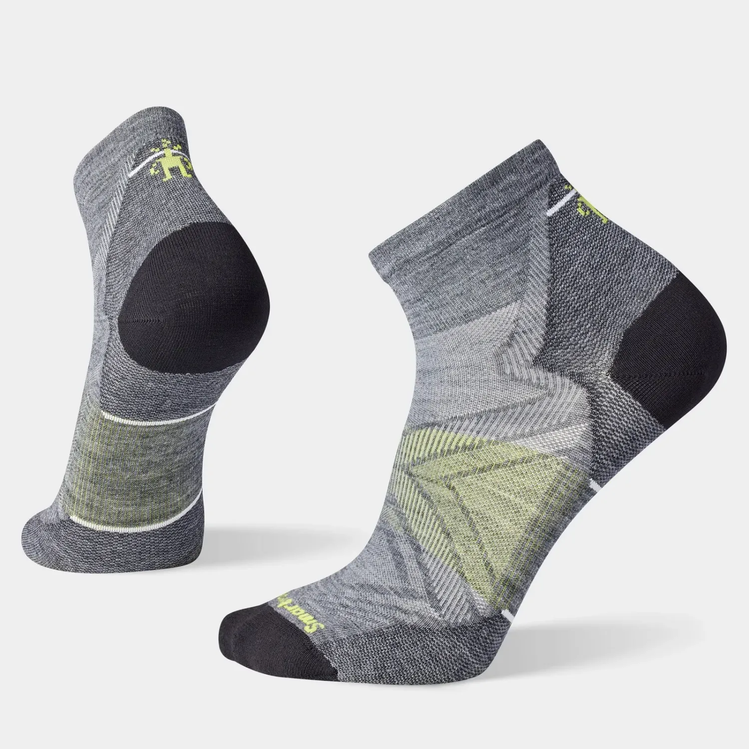 Smartwool Run Zero Cushion Ankle Socks in Run Zero Cushion Ankle Socks  Med Gray, alternate view 1