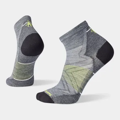 SW001653 - Smartwool Run Zero Cushion Ankle Socks in Run Zero Cushion Ankle Socks  Med Gray, alternate view 1