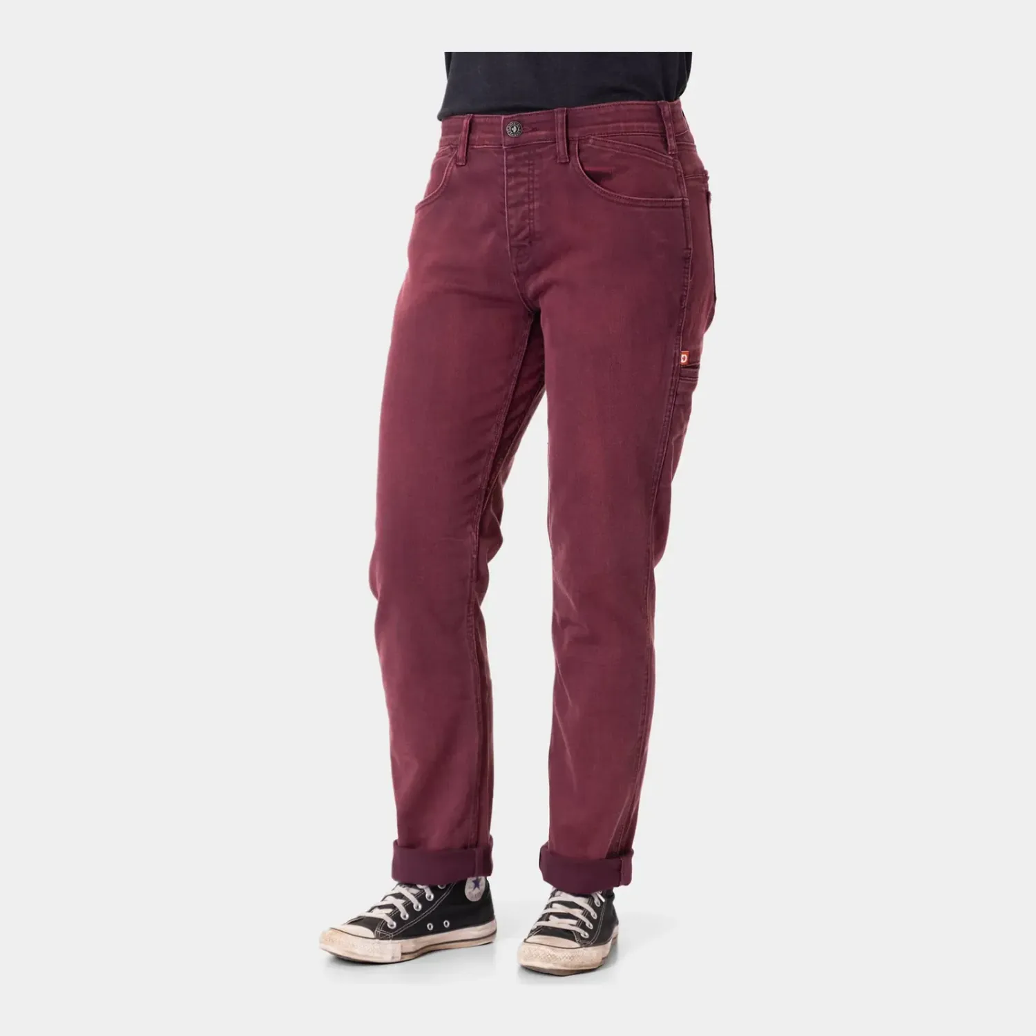 Portland Product Werks Dovetail Women's Shop Pant, Color: Elderberry, Inseam: 30", Size: 2