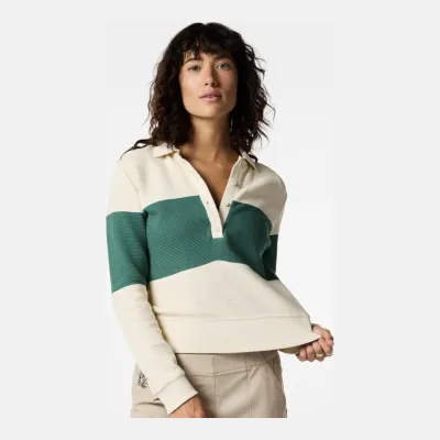 Cotopaxi Women's Atajo Waﬄe Rugby, front view