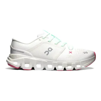 On Women's Cloud X 5 in Ivory/ Ice, main view