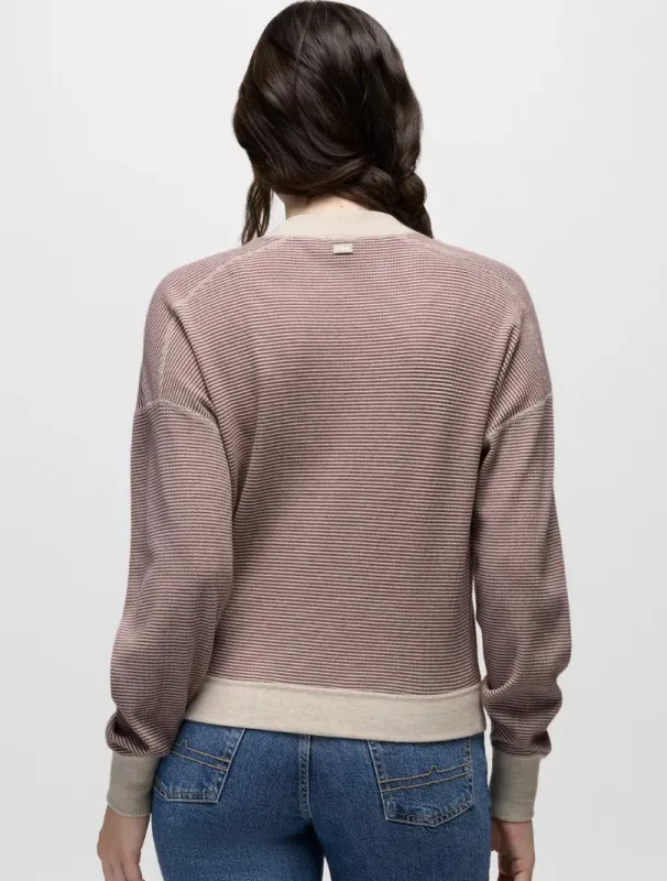 prAna Women's Touchstone Long Sleeve Crew, alternate view 1