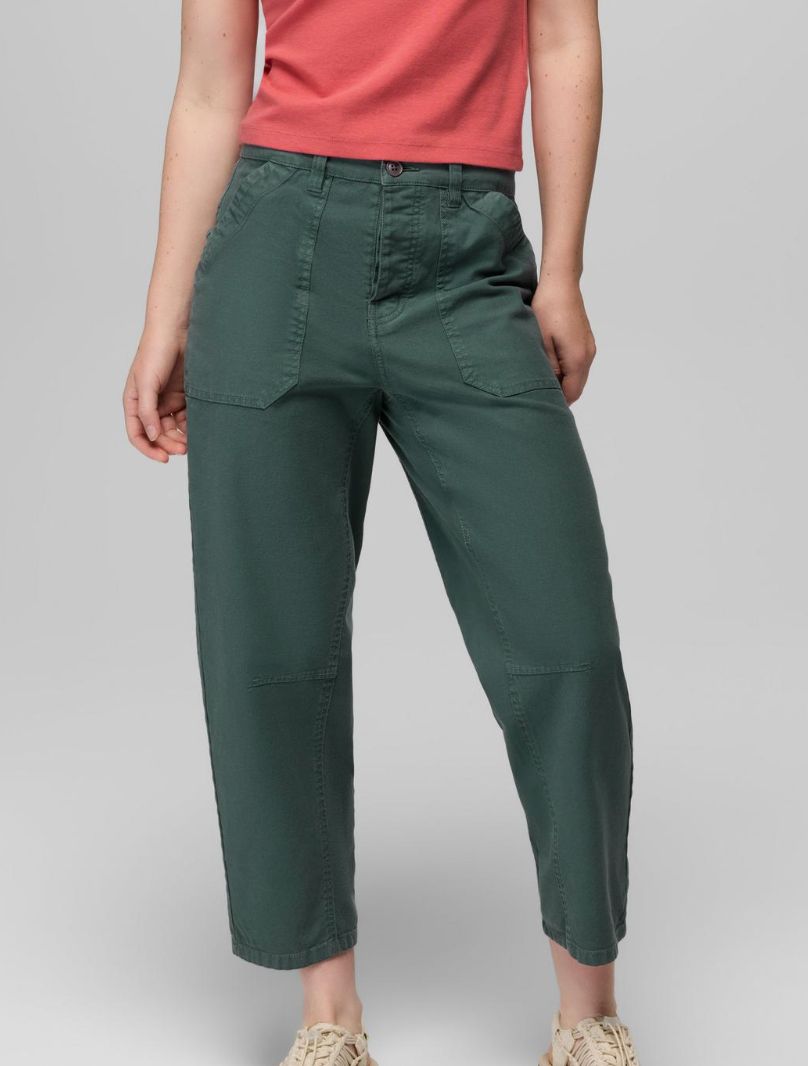 Prana Women's Rock Ridge Melrose Pant, Color: Grey Blue, Size: 2