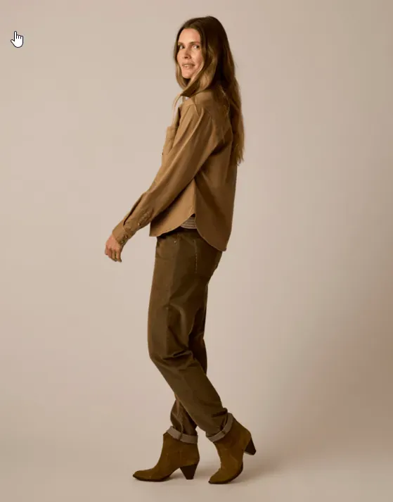 Carve Designs Women's Willow Woven Shirt, alternate view 3