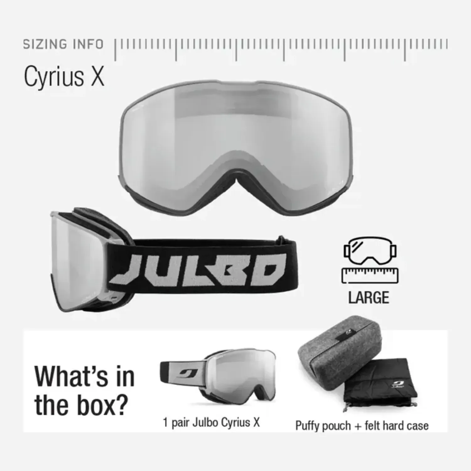Julbo Cyrius X REACTIV Goggles