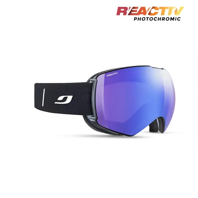 Julbo Lightyear OTG REACTIV Goggles, Color: Black, Lens Color: REACTIV 1-3 High Contrast