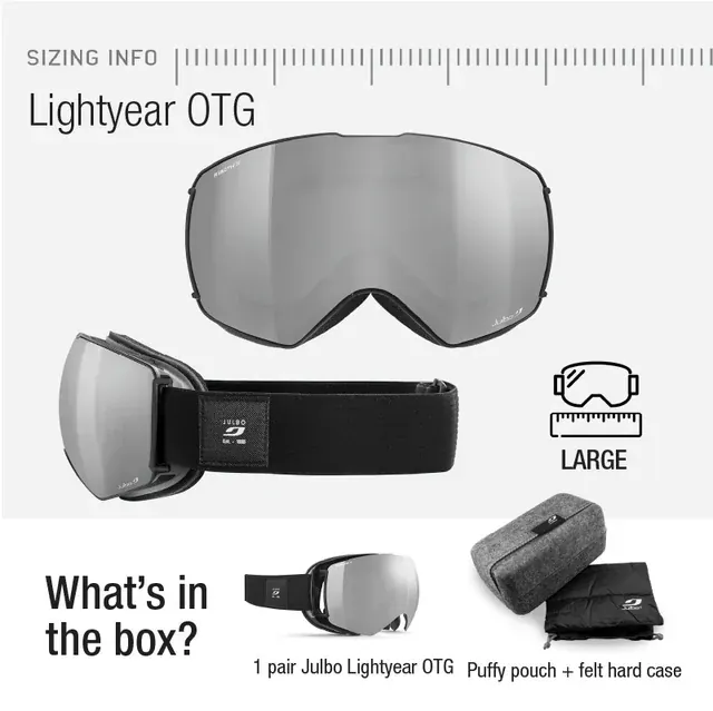 Julbo Lightyear OTG REACTIV Goggles, alternate view 3
