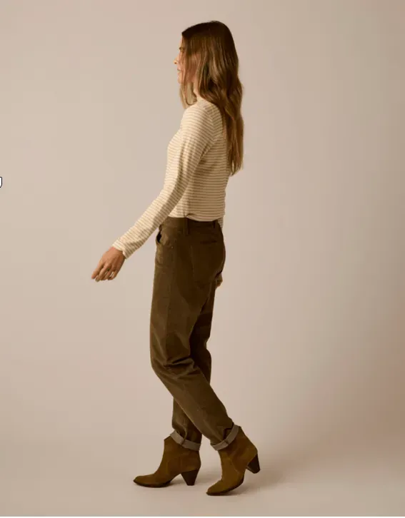 Carve Designs Women's Denise Rib Turtleneck, alternate view 1
