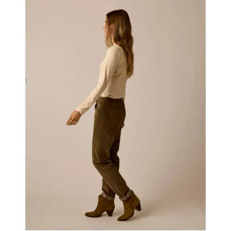 Carve Designs Women's Denise Rib Turtleneck, alternate view 1