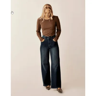 Carve Designs Women's Audrey Wide Leg Pant, front view
