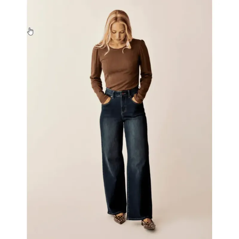 Carve Designs Women's Audrey Wide Leg Pant, front view