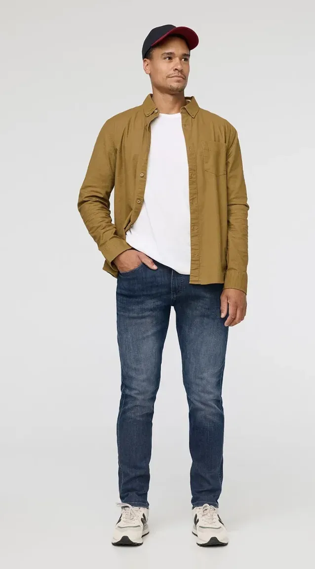 DUER Men's Performance Denim Athletic Taper