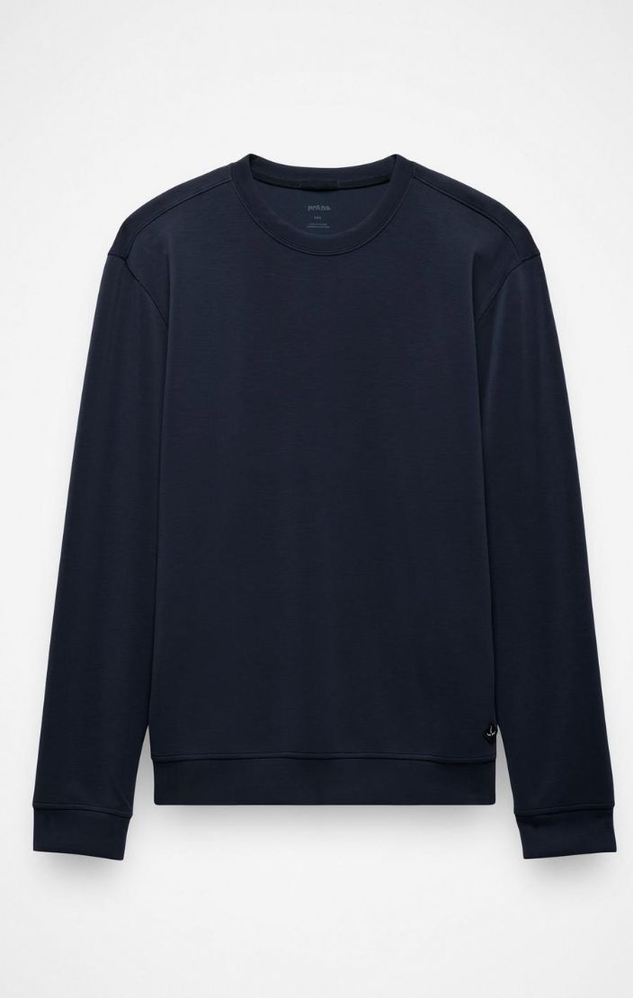Prana Men's Shea Crewneck, Color: Nautical, Size: Medium
