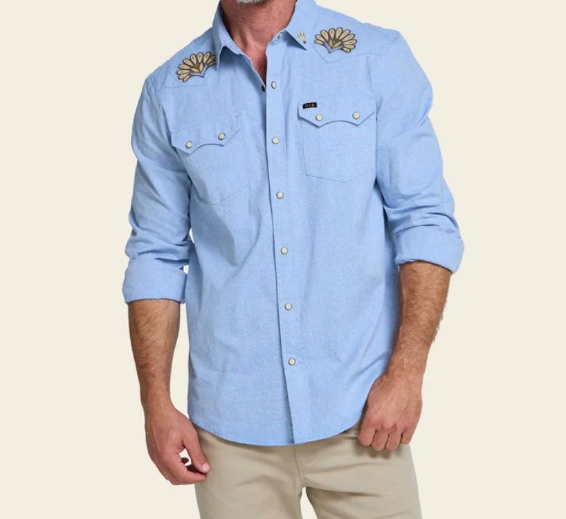 Howler Brothers Crosscut Deluxe Snapshirt