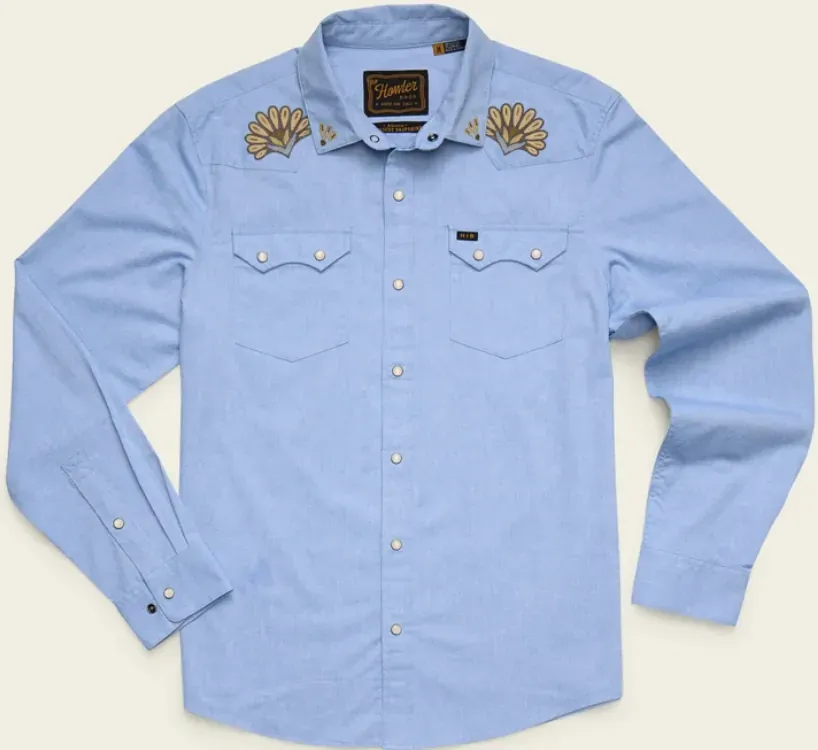 Howler Brothers Crosscut Deluxe Snapshirt, alternate view 3