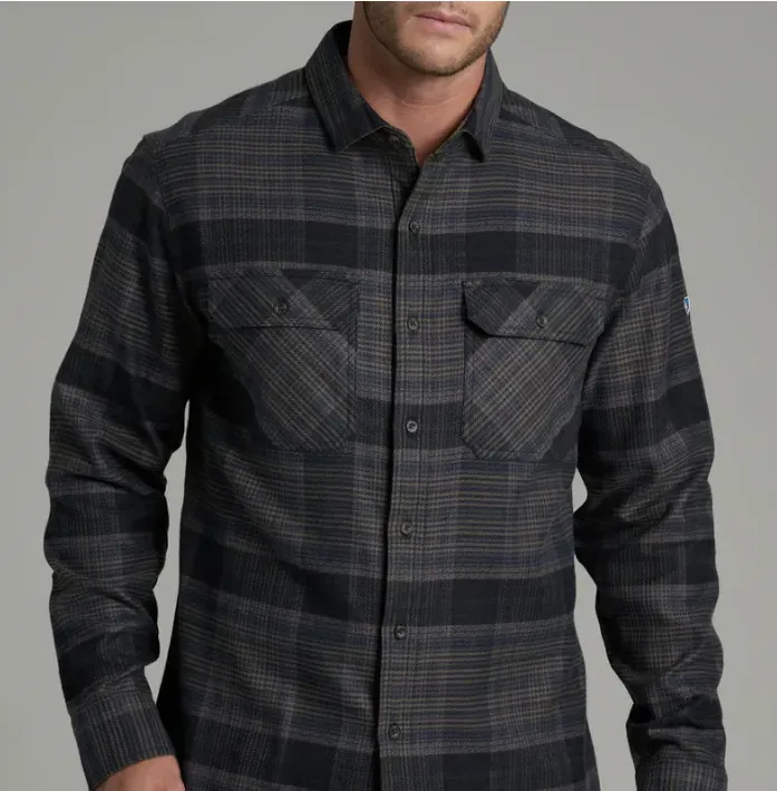 KUHL Men's Rydr Flannel, front view