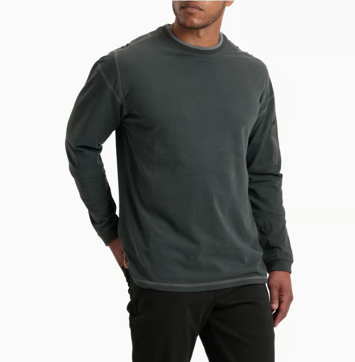 Kuhl Men's Kommando Crew Kuhl Men's Kommando Crew, Color: Carbon, Size: Medium