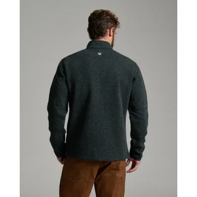 KUHL Men's Thor 1/4 Zip in Onyx, alternate view 1