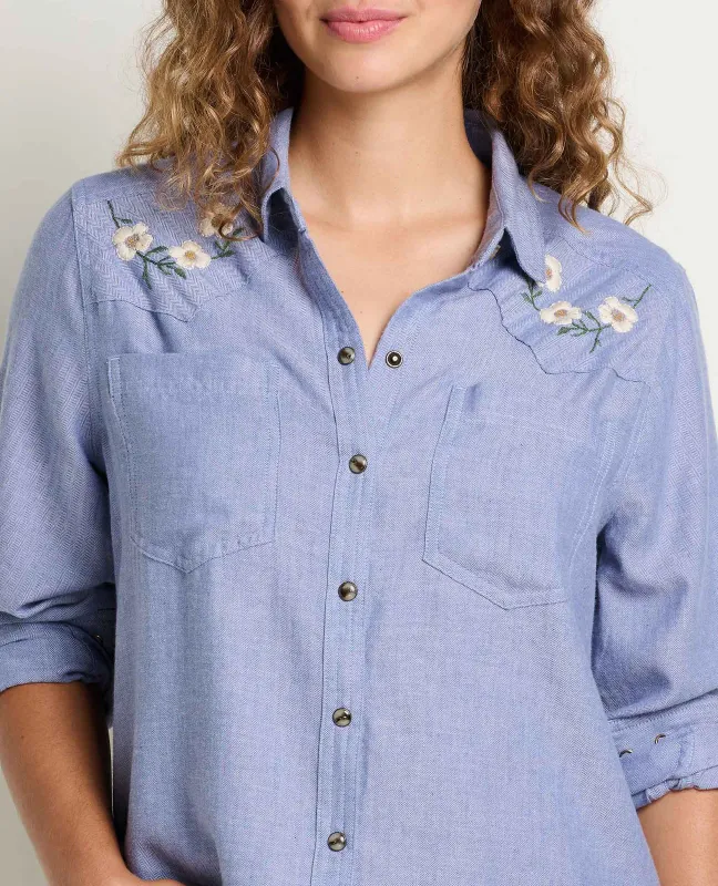Toad&amp;Co Women's Re-Form Western LS Shirt, alternate view 1